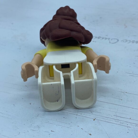 Lego Duplo Princess Belle Mini-Figure Yellow Crown Disney 3” Replacement - Picture 4 of 5